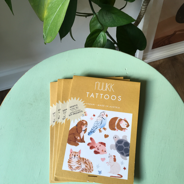 Vegan pet’s tattoos 
