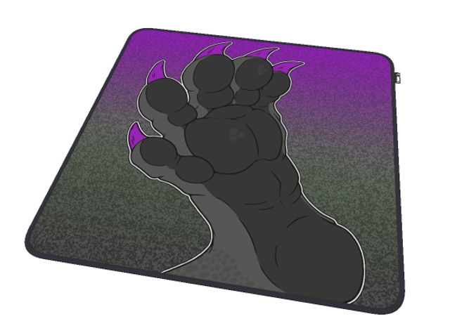 Mousepad: Dragon paw