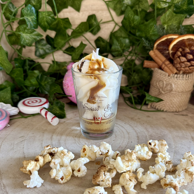 Bougie Soirée Pop Corn