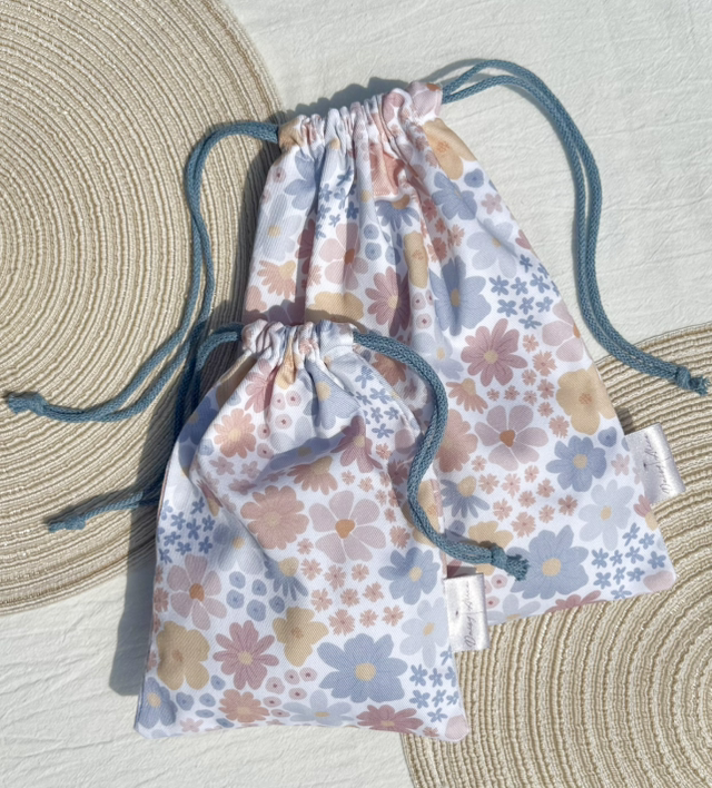 In Full Bloom - Fabric Gift Bags 