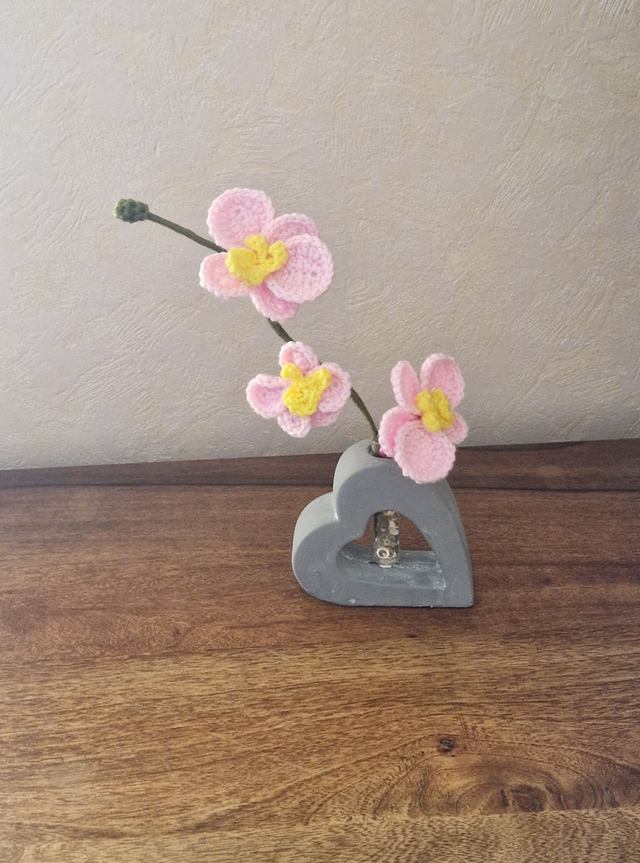 Orchidée avec vase