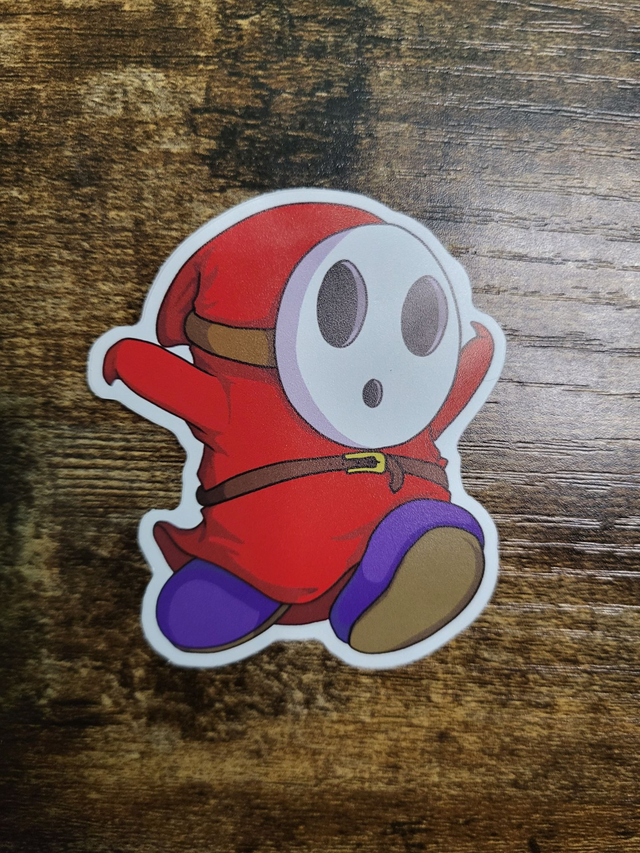 Shy Guy Sticker