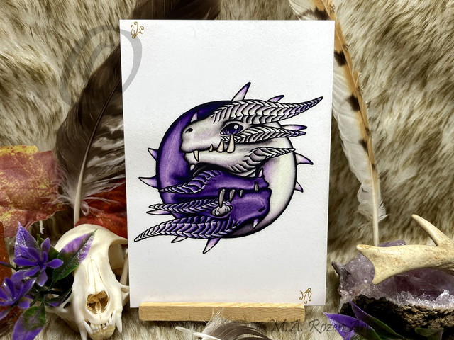 Gemini Yin-Yang 10X15cm