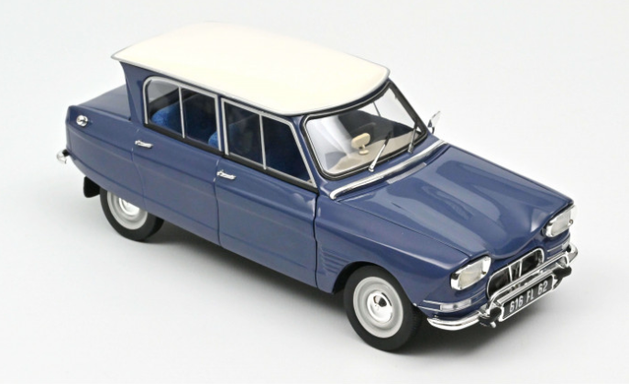 Citroen Ami 6 1965 Blau/Weiss Norev 1:18