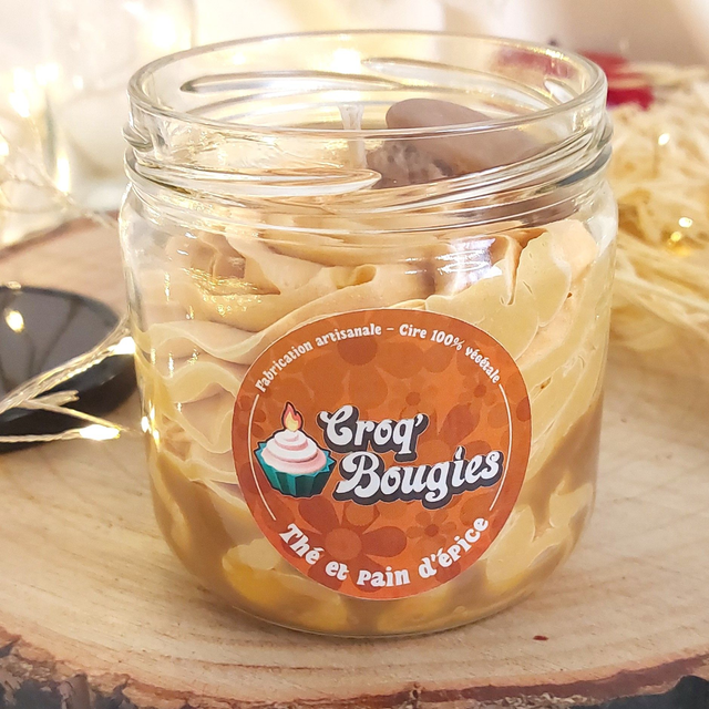 Bougie 220 mL - THE et PAIN D'EPICE