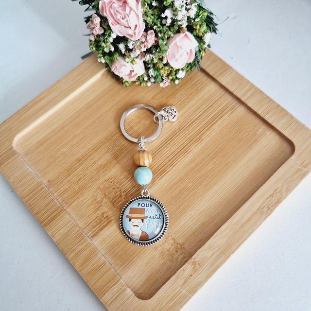 Porte clé cadeaux papa  (1)