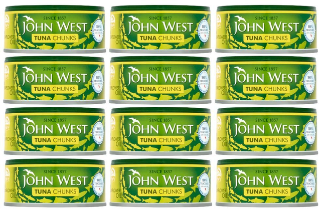 John West Tuna Chunks In Sunflower Oil