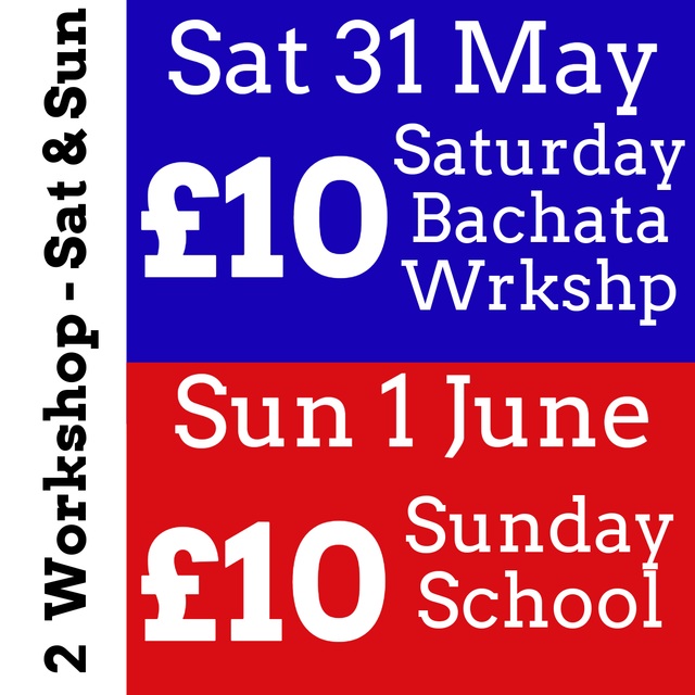 Sat &amp; Sun Workshops DEAL - EARLY BIRD