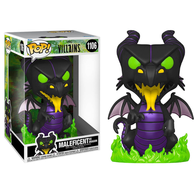 Disney: Villains Maleficent As Dragon 10&quot; Pop! #1106