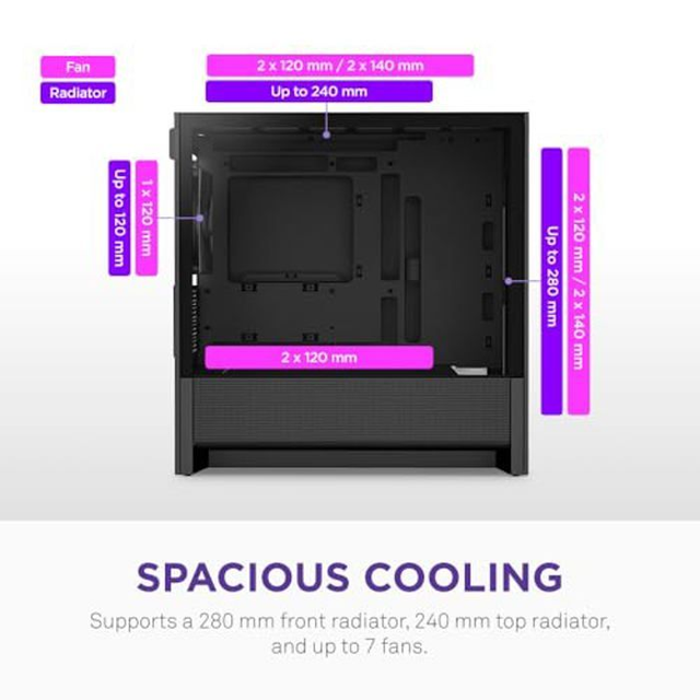 01.1.0010 Entry Level NZXT H3 Flow