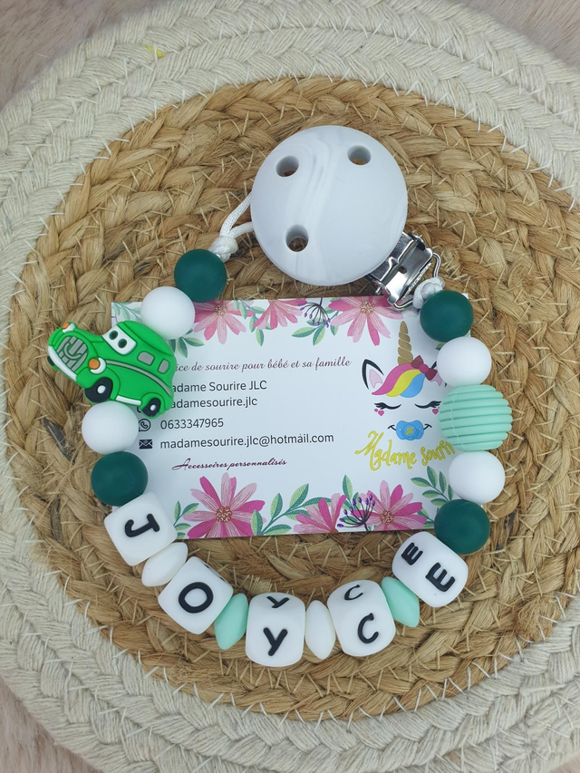 Attache tétine Voiture