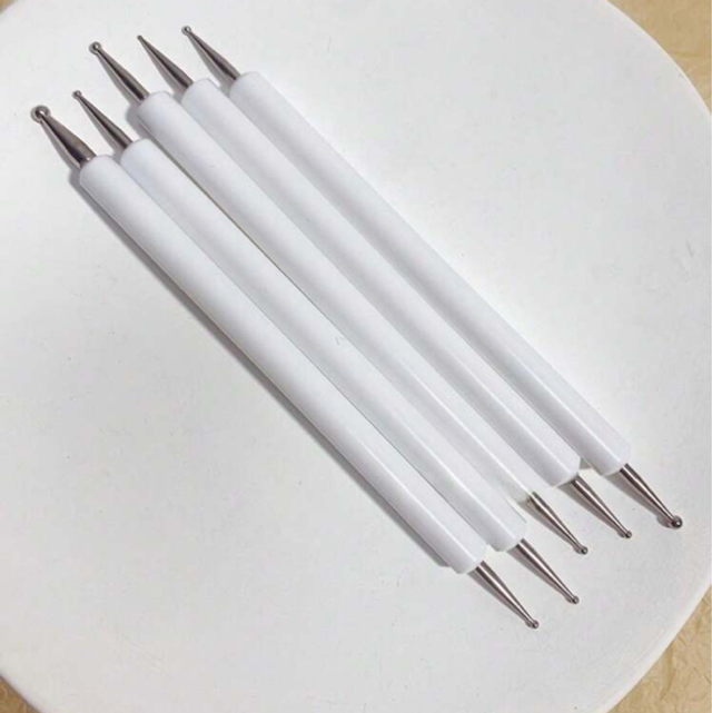 Lot de 5 Stylos Multifonctions pour Ongles et Quilling