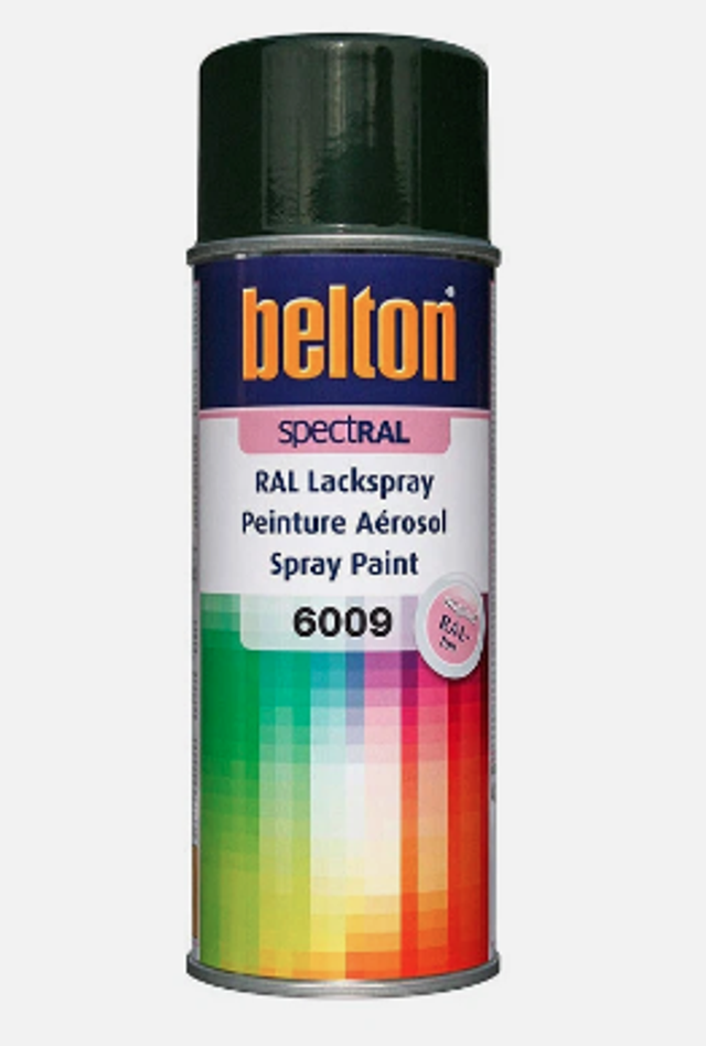AEROSOL PEINTURE SPECTRAL VERT SAPIN RAL 6009 en 400ml