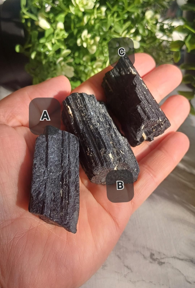 Raw Black Tourmaline