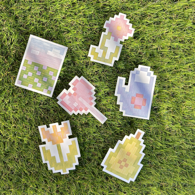 Tiny Pixel World ~ Stickers Collection
