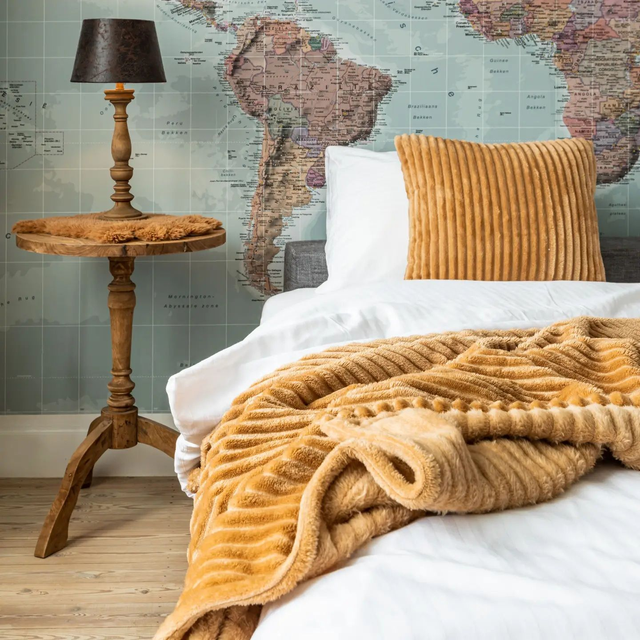 Plaid RIBBLE Microflanelle - 130x160 cm