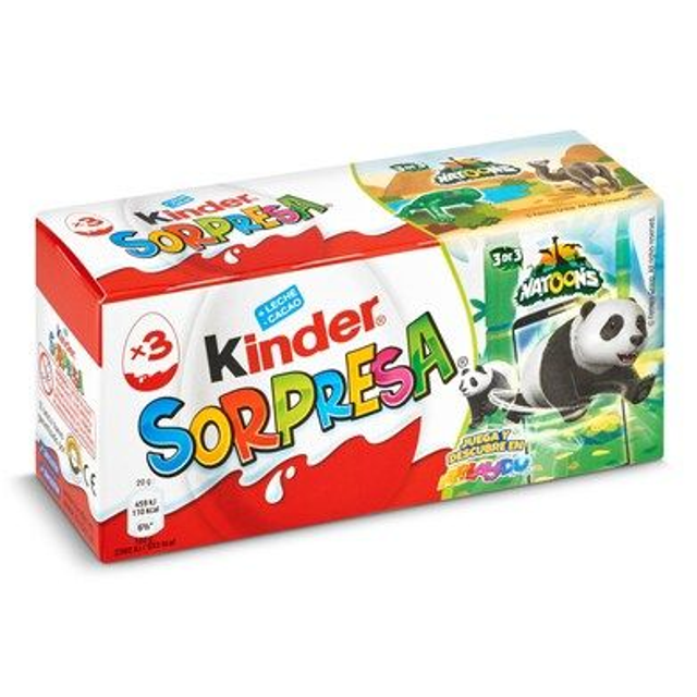 KINDER SORPRESA x 3