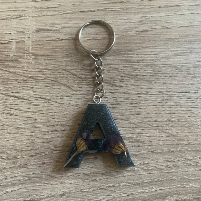 Porte-clés lettre A