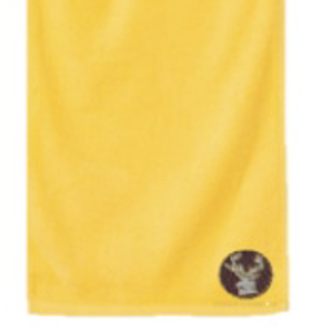 Club Crest Bowls Cloth (microfibre) - Yellow
