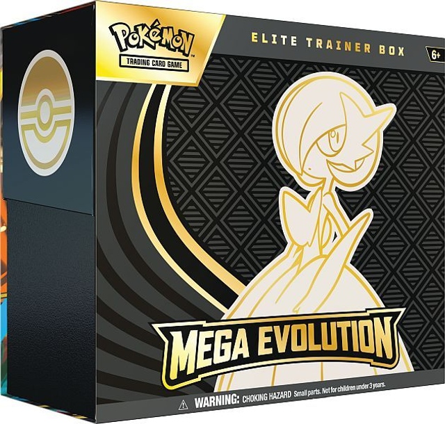 Pokémon Elite Trainer Box -  Mega Evolution (Mega Gardevoir/Alakazam)