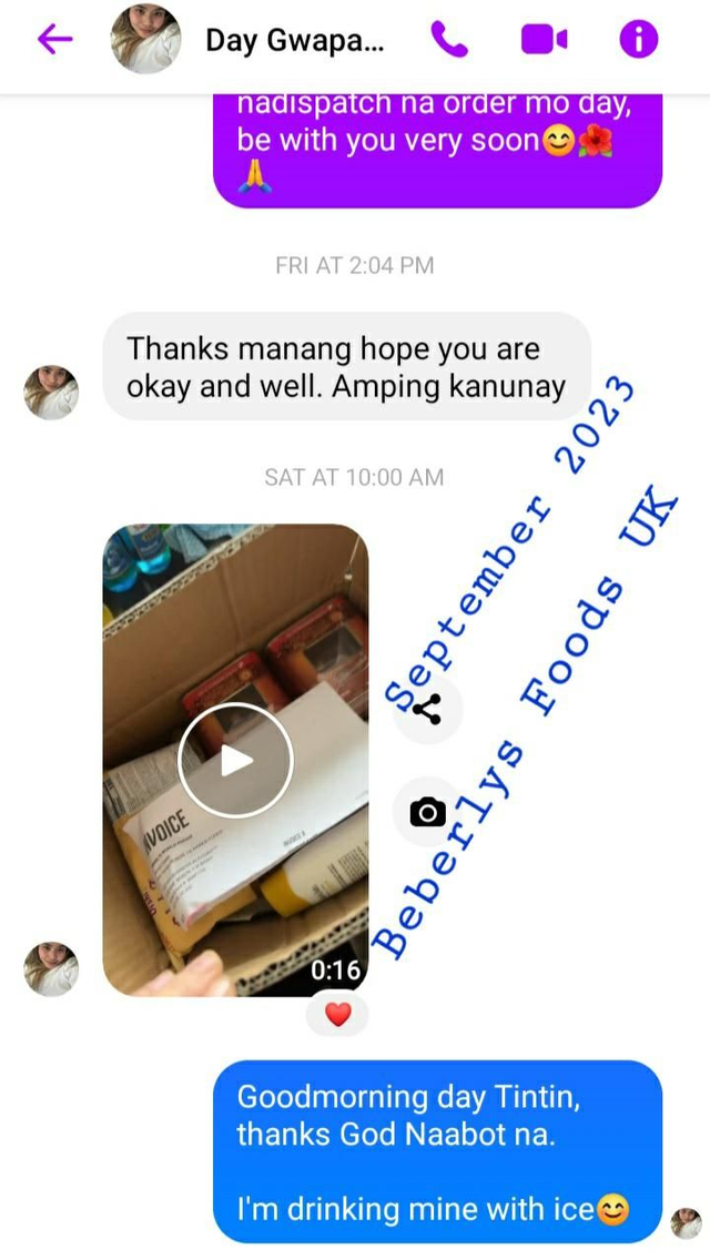 From Customer: Mrs Christine G. ( Devon England- September 2023)