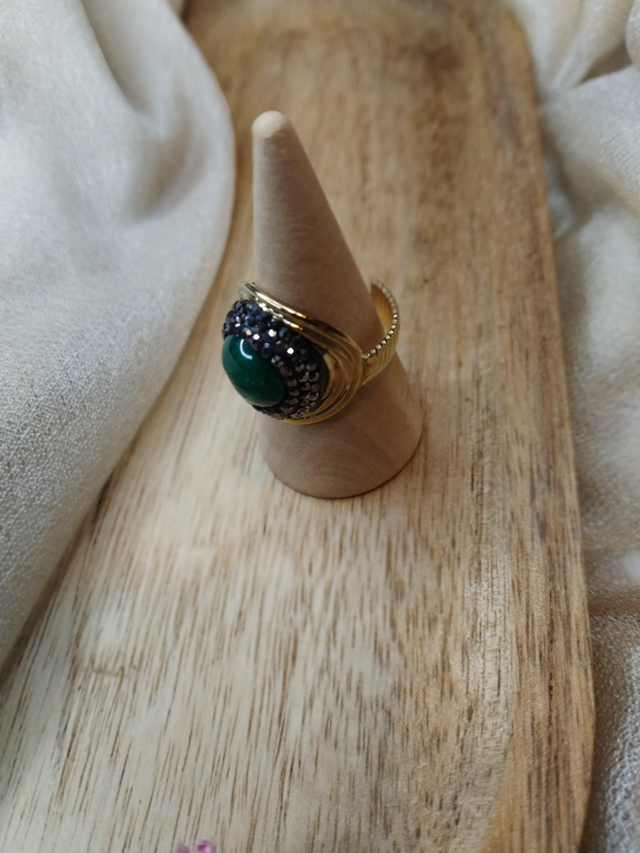 Bague ajustable en acier inoxydable 