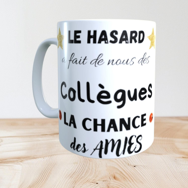 Mug humour Collègue amies 