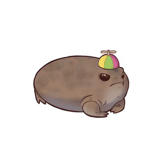 Desert hat sticker