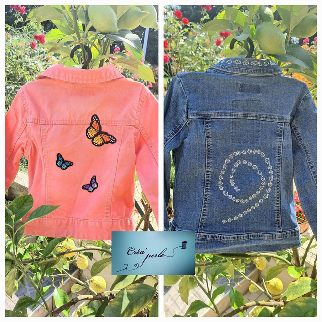 Veste enfant  personnalisé  taille 4 ans