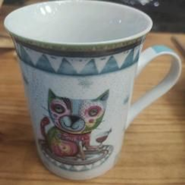 Mug Cat Wine