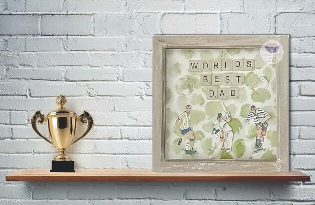 FDA21B: Fathers Day Box Frame