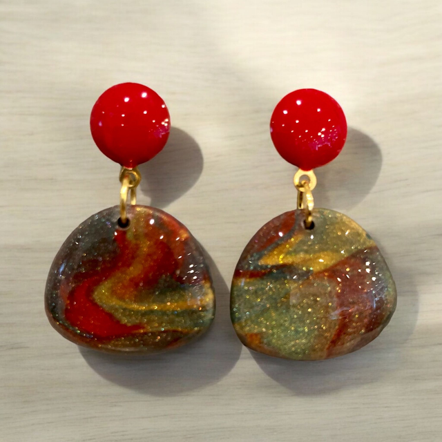 LEA PETITES ROUGE/OR