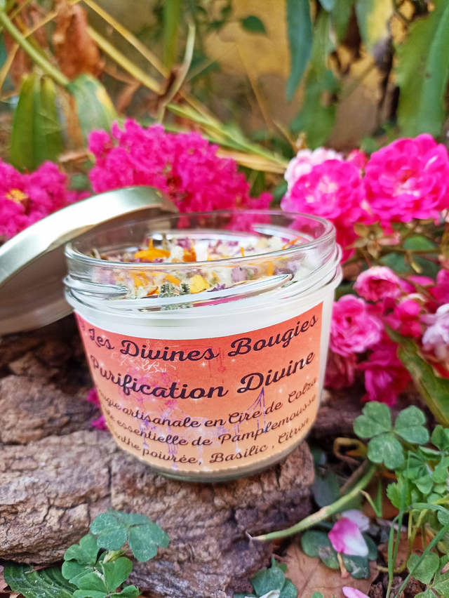 Bougie énergétique Purification Divine