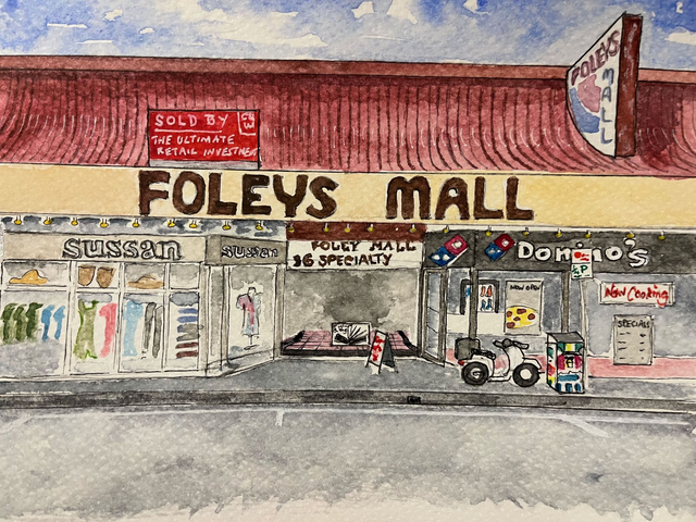 23. Foley's Mall (framed)