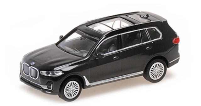 BMW X7 2019 Schwarz Minichamps 1:87