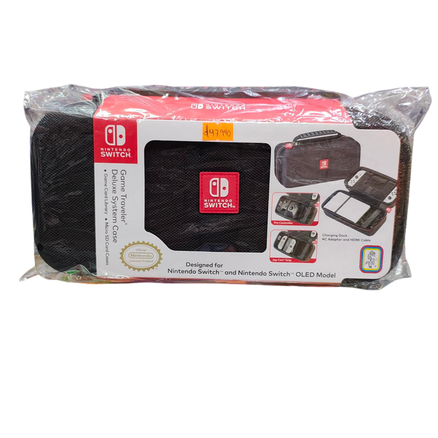 Estuche tipo maleta Nintendo Switch original / Negro