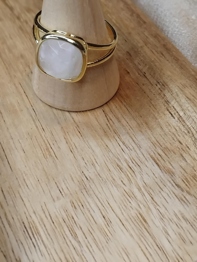 Bague ajustable en acier inoxydable 