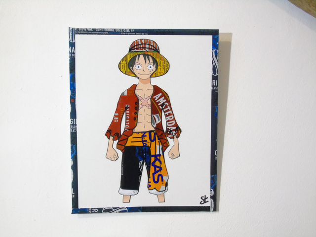 Tableau Luffy One Piece 