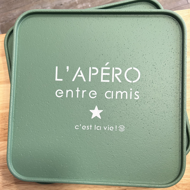 Plateau carré en liège 