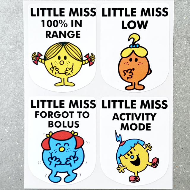 Miss Low Stickers (set of 4)