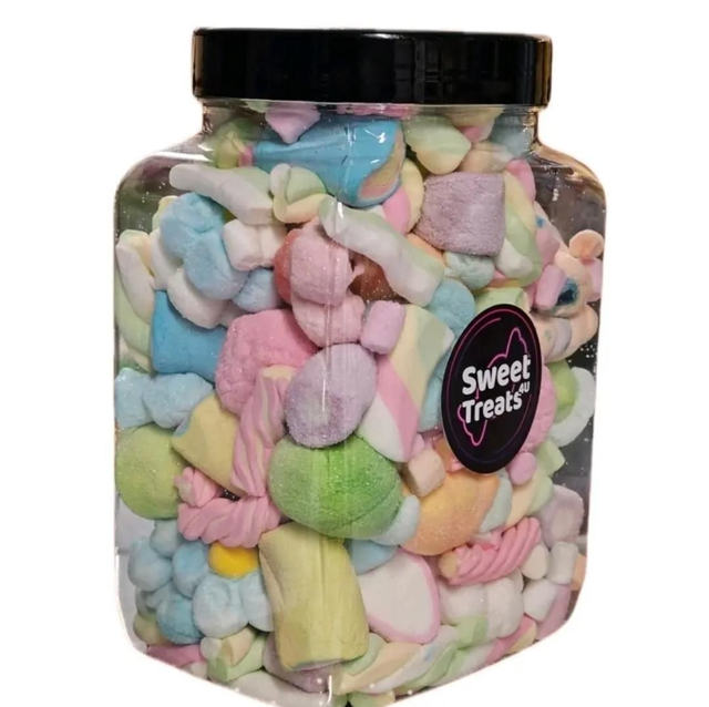 600g Mixed Mallows  Sweet Jar 