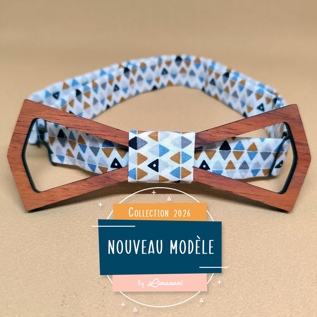 PŪREHUA – Le nœud papillon en bois ajustable