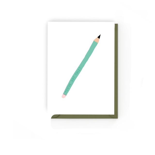 You've Got This - Illustrated New Job Card 