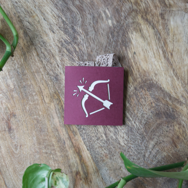 Mini-Carte Heroic Fantasy "Arc" (5 x 5 cm)