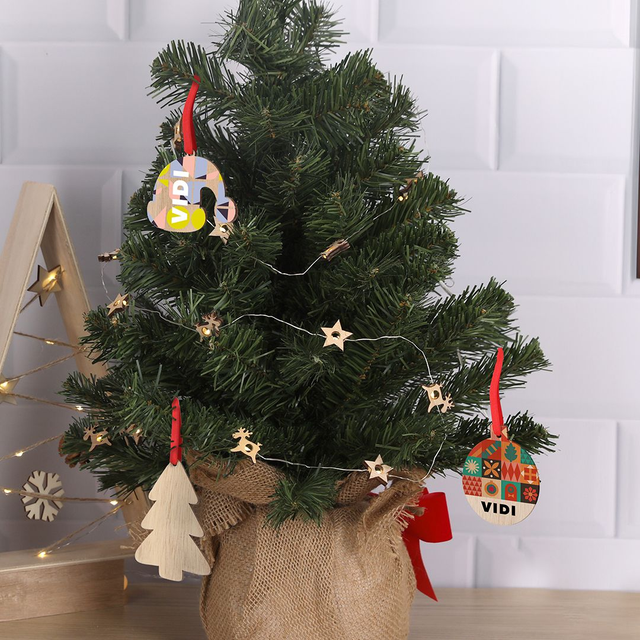 ADORNO NAVIDAD MADERA