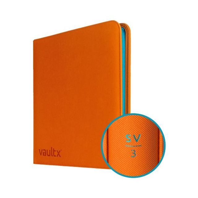 Vault X 12-Pocket Exo-Tec® Zip Binder SV3
