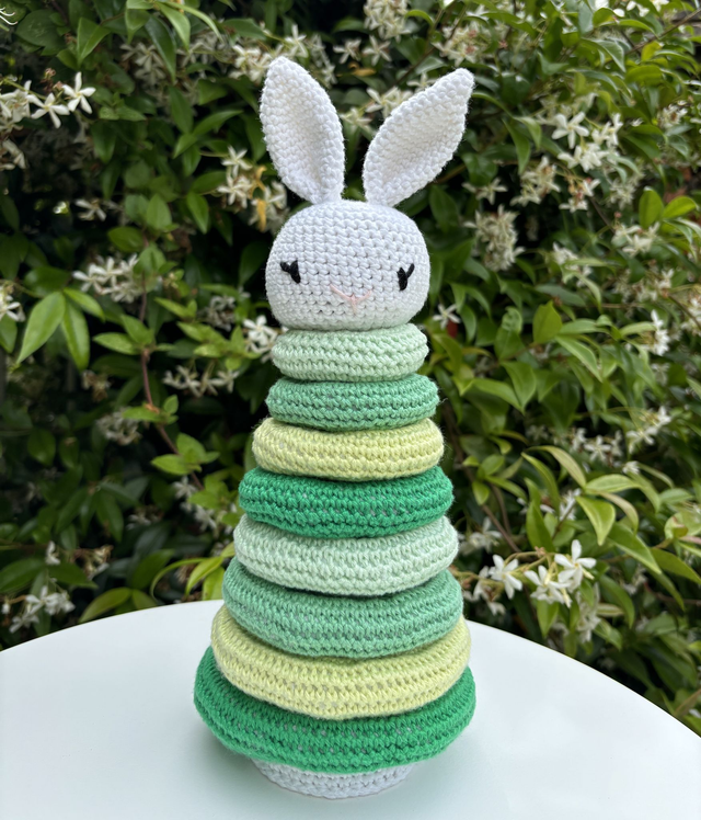 Léon le Lapin - Jeu à empiler