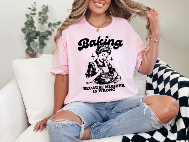 Baking Because Murder Is Wrong