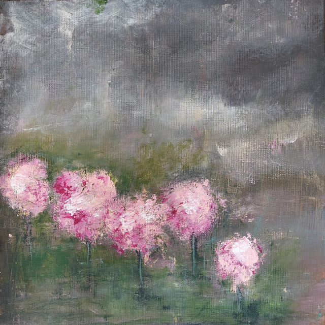 ROSE POMPON - 30x30cm 