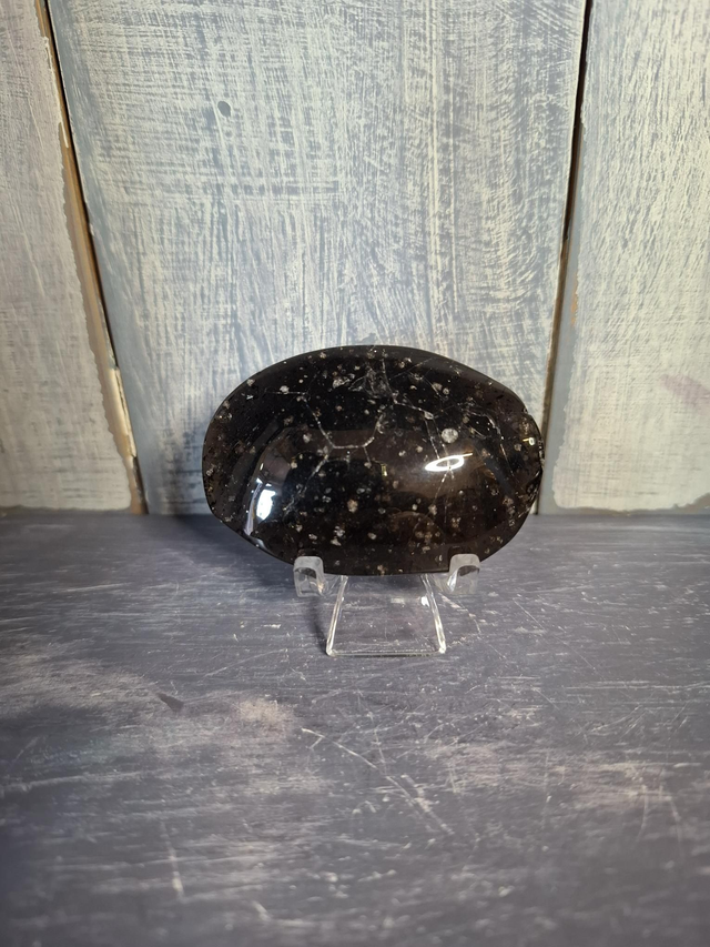 Galaxy Obsidian Palmstone 